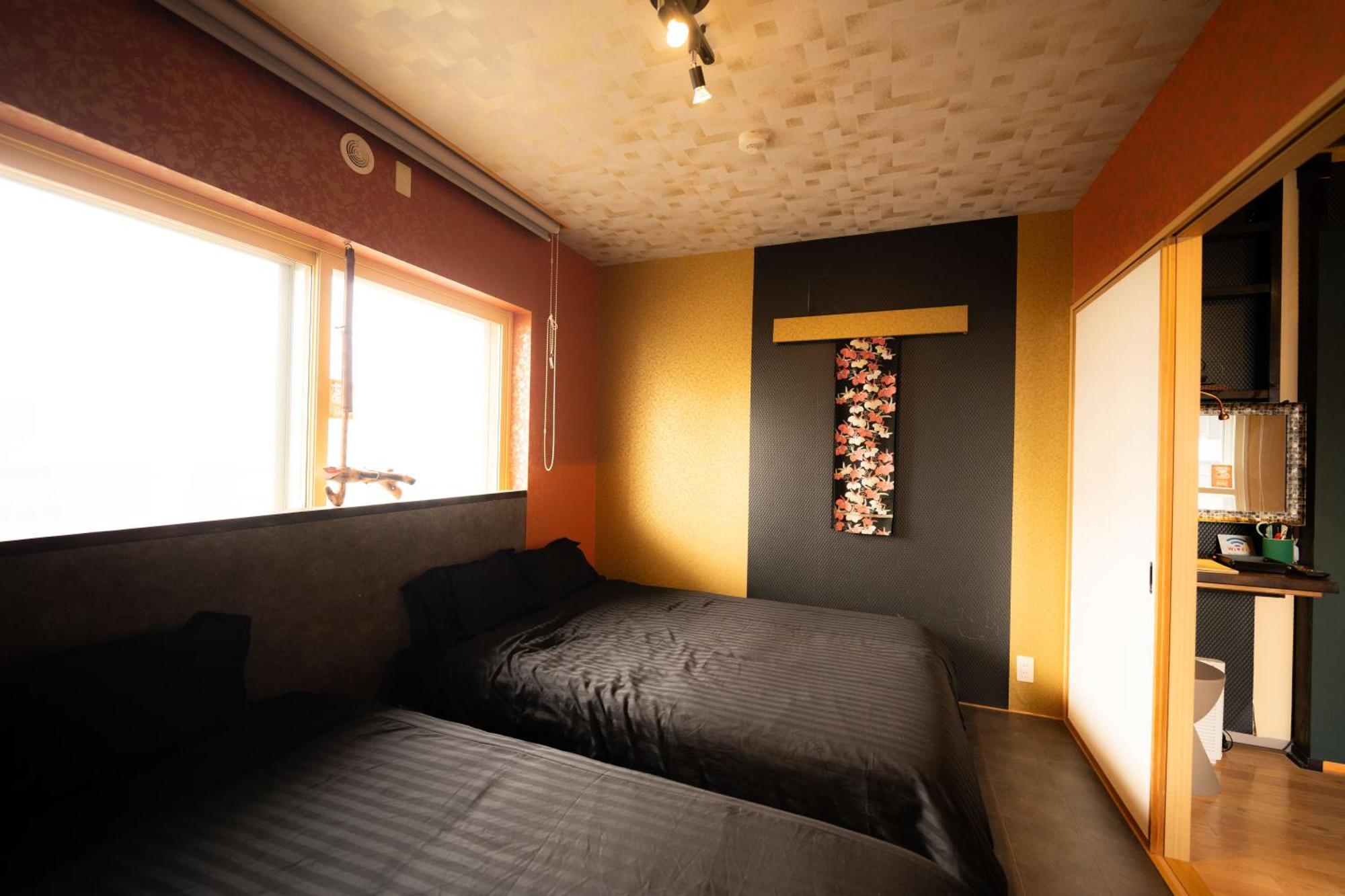 Biosvilla522-Sapporo Susukino Night- 1Room W-Beds2&S-Beds2 6Persons Bagian luar foto