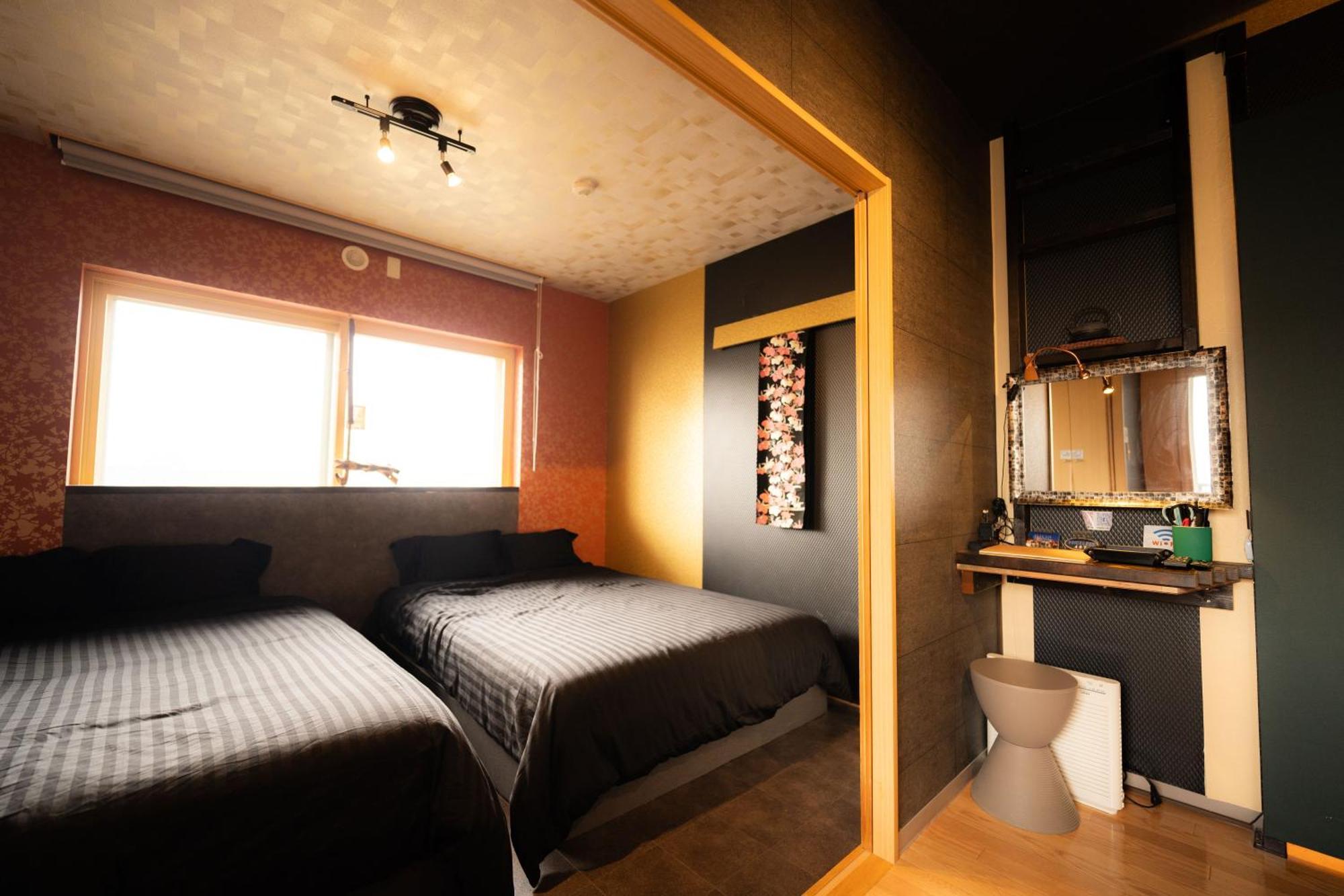 Biosvilla522-Sapporo Susukino Night- 1Room W-Beds2&S-Beds2 6Persons Bagian luar foto