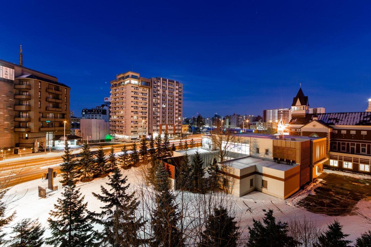 Biosvilla522-Sapporo Susukino Night- 1Room W-Beds2&S-Beds2 6Persons Bagian luar foto